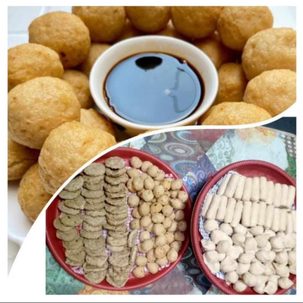 

Pempek Lampung isi 10 mix kecil