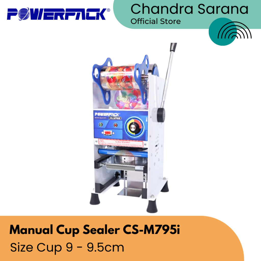 Powerpack Manual Cup Sealer CS-M795i Stainless