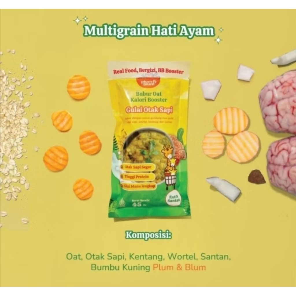 

MINI SIZE BUBUR OAT KALORI BOOSTER