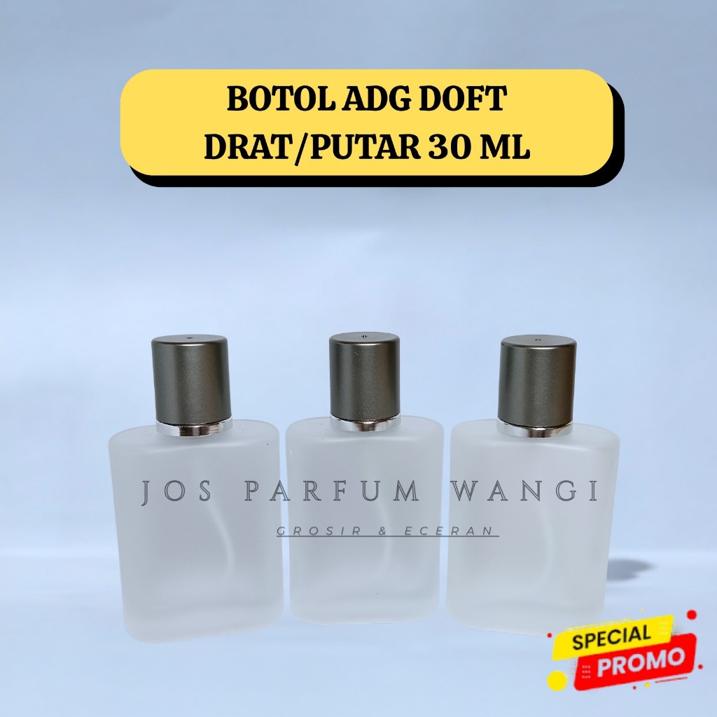[ 1 PCS ] ADG BOTOL KOSONG MODEL ADG 30ML 30 ML . KUALITAS TERBAIK TERMURAH HARGA GROSIR