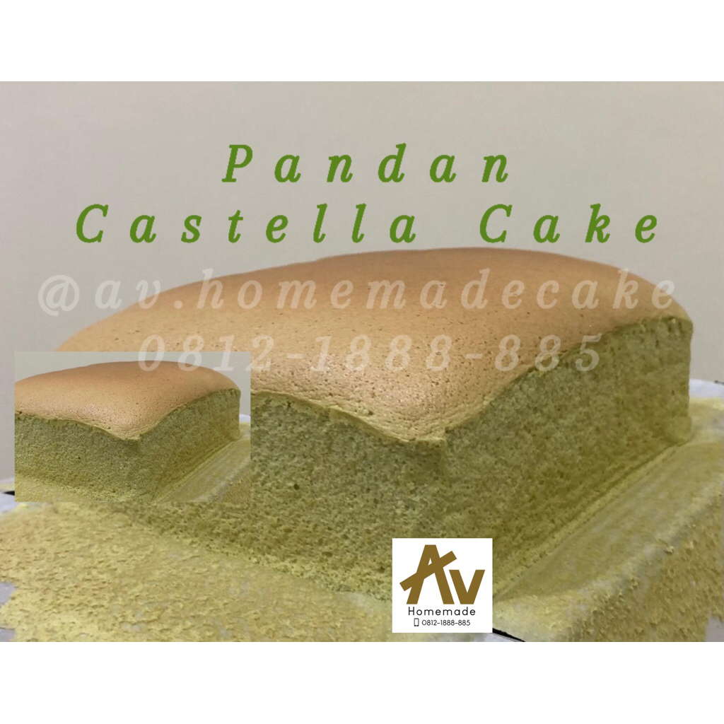 Castella Cake (Pandan)