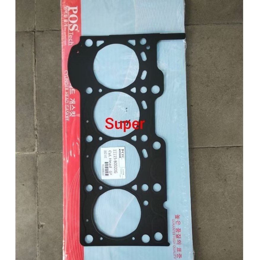 Gasket packing cylinder kop head Gran grand max Luxio
