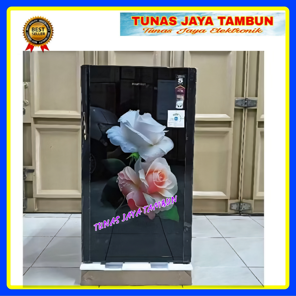 KULKAS POLYTRON PRA 15 DRD / KULKAS POLYTRON 1 PINTU 150 LITER  / POLYTRON PRA-15DRD