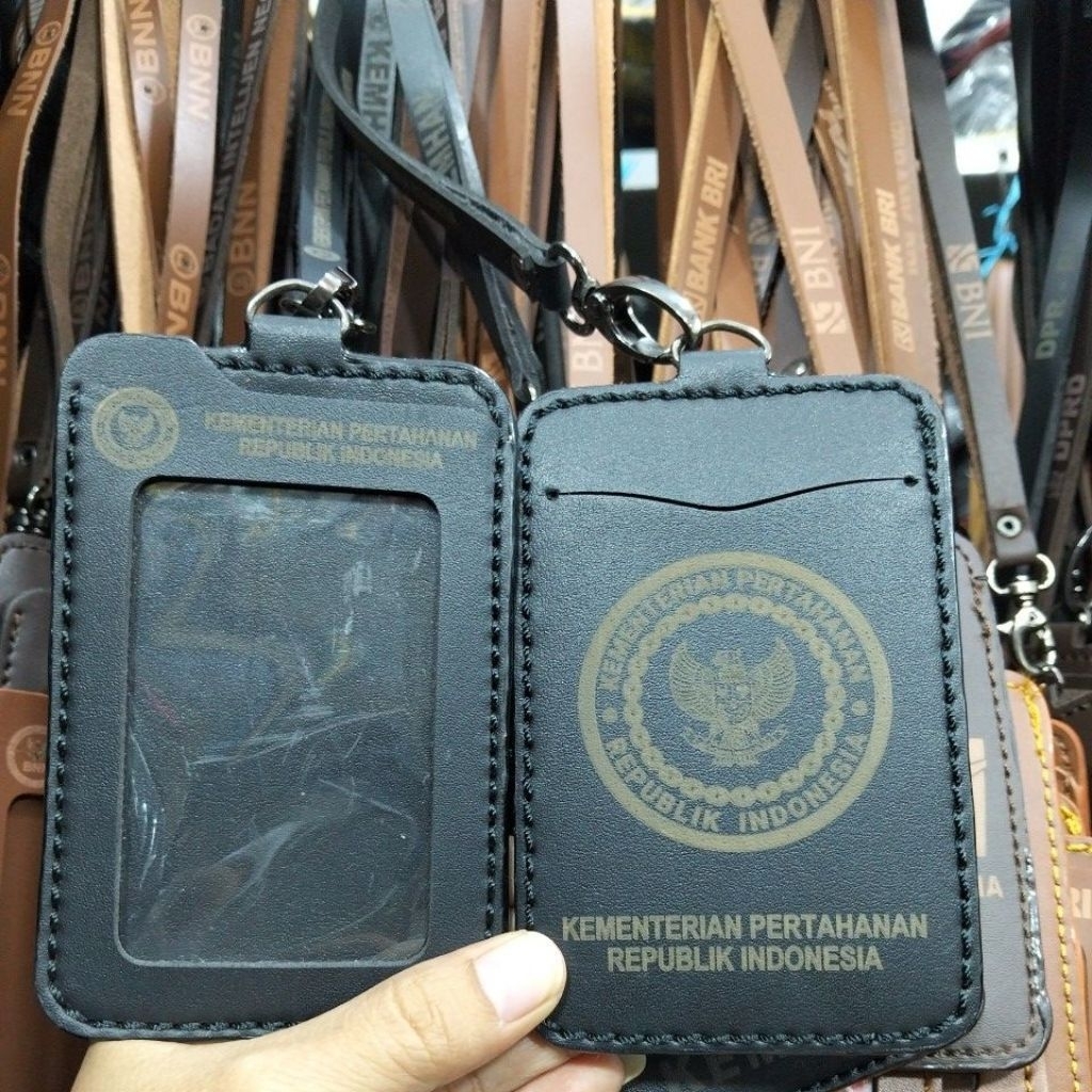 

Lanyard Nametag Id card Logo Kemhan