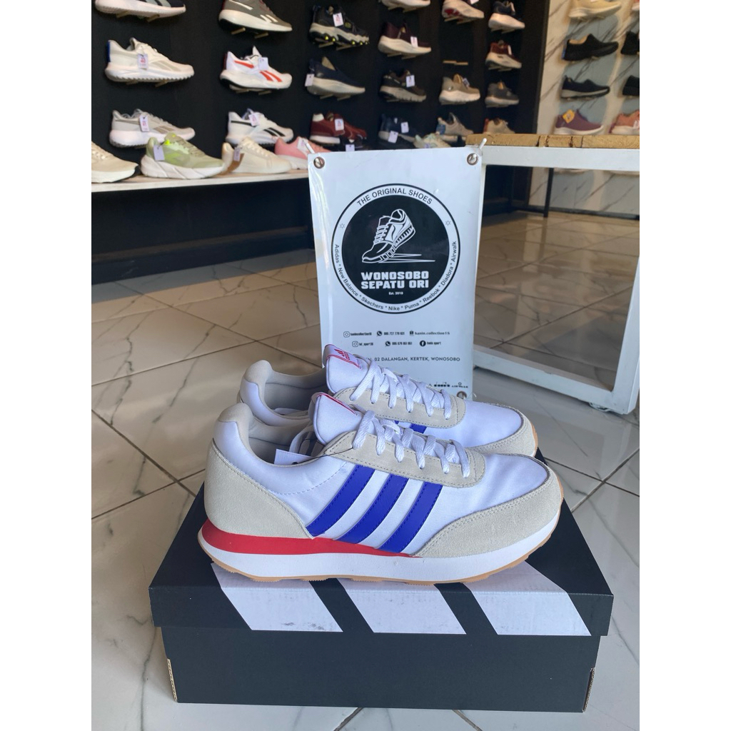 AdidasRun 60s 3.0 - White Beige Blue