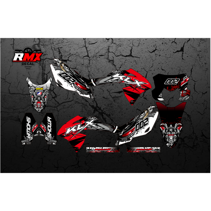 DECAL KLX BF FULLBODY (070) DEKAL STIKER KLX 150 BF/G/L/SE/EXTREME/NEW 2016 2017 2018 2019 2020 2021
