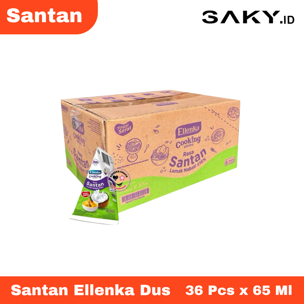 

Ellenka Cooking Santen Instan Non Kolesterol 1 Dus Isi 36