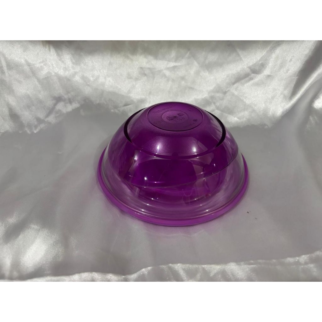 purple eleganzia bowl 600ml tupperware