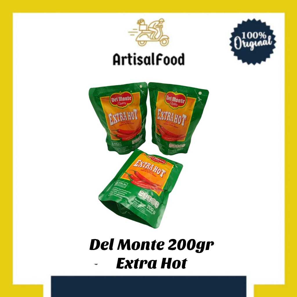 

Delmonte Saus Extra Hot Chilli Pouch 200g