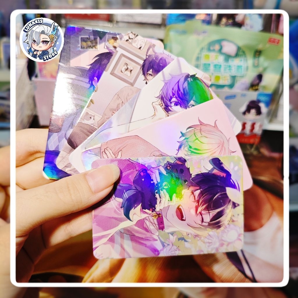 (MINIMAL 6PCS/RANDOM) Merch Photocard Lomo Vtuber Shoto Collectibles Anime Goods