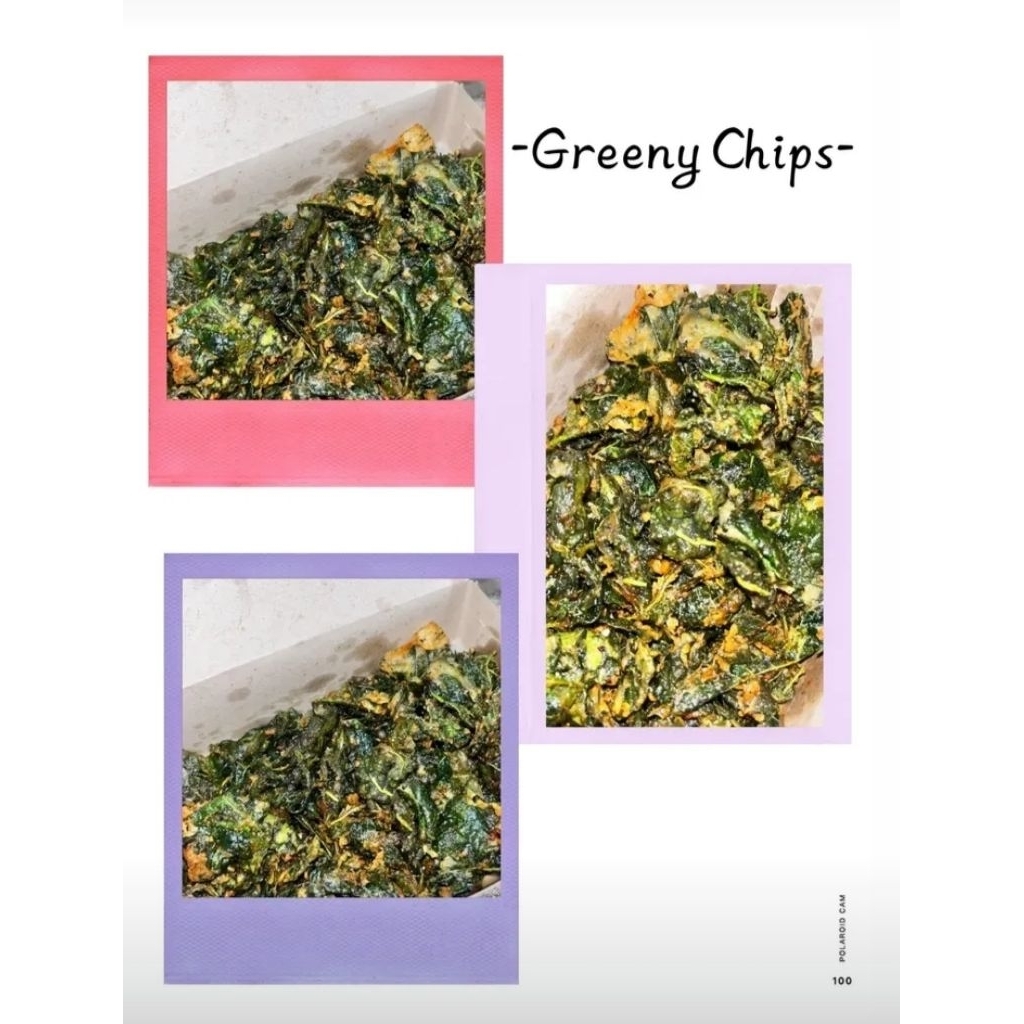 

Greeny Chips || Keripik Bayam