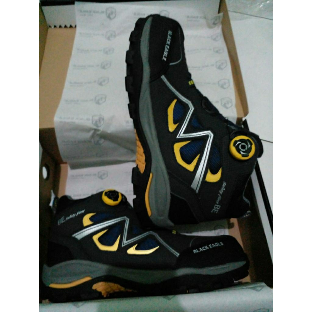 safety shoes black Eagle vc-60 original 100% SNI