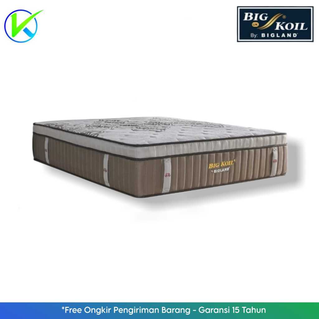 Big Koil Springbed PARADISE by Bigland (Foam Encasement) Tebal 40cm Kasur Saja FREE BANTAL - Ukuran 