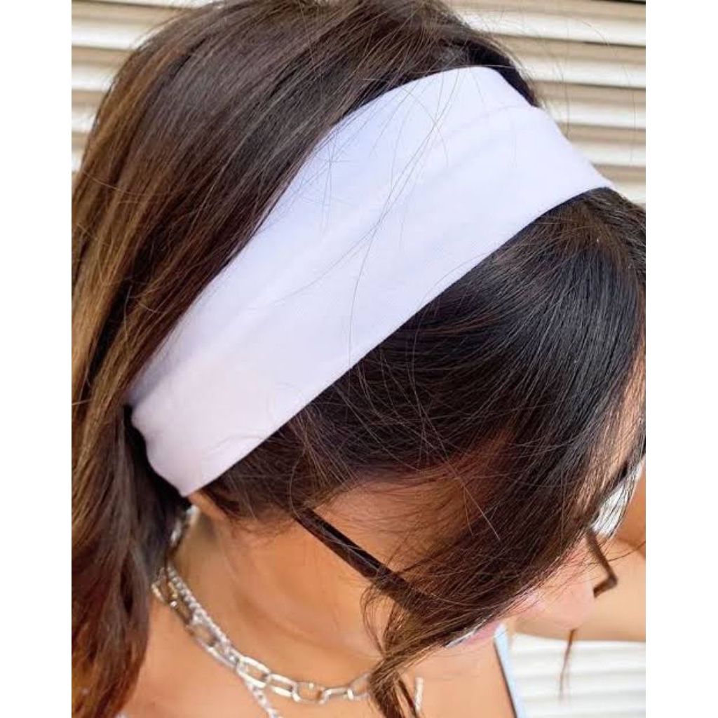 HEADBAND KARET polos/ Headband Bando Kain/ Bandana Karet/ Bandana Korea/ Headband Korea