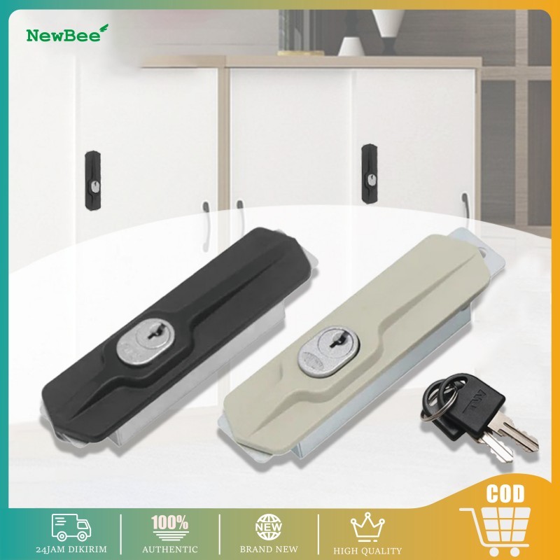 Set Kunci Lemari Sleding Pintu Geser Kunci Lemari Arsip Sliding Kunci Filing Kabinet untuk Lemari Ge