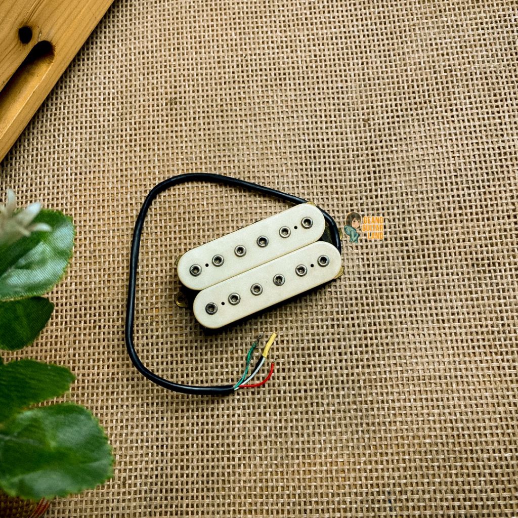 Dimarzio DP156W Humbucker from Hell Neck Guitar Pickup White