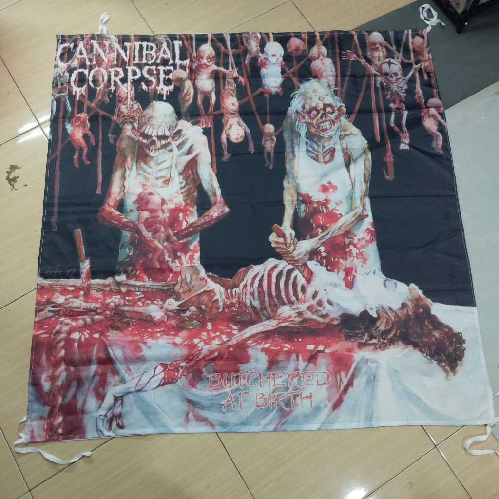 Textile Flag / Bendera Band / Poster Kain - CANNIBAL CORPSE