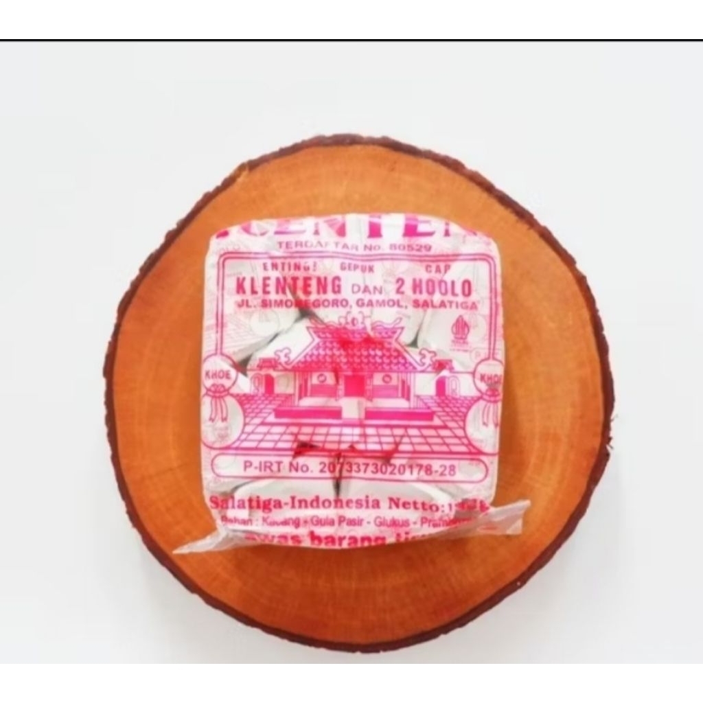 Temukan Enting Enting Gepuk Cap Klenteng & 2 Hoolo 130 gram / Ting Ting Gepuk Manis / Teng Teng Kaca