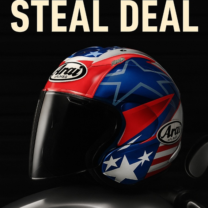 Helm Half Face Arai Thailand Hayden SB
