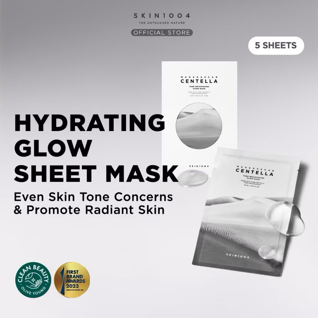SKIN1004 Madagascar Centella Tone Brightening Mask 25ml (5ea)