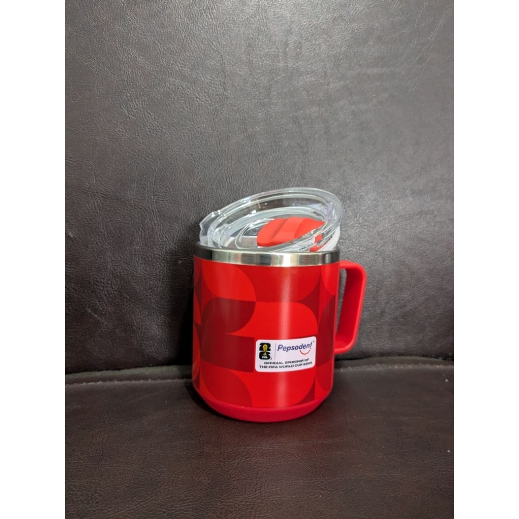 Mug gelas tahan panas (thermos) edisi piala dunia