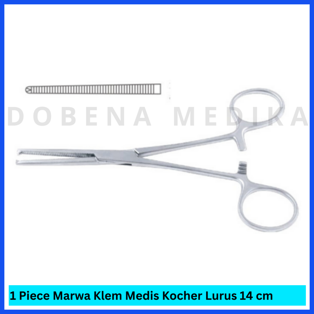 Marwa Klem Medis Kocher Lurus 14 cm