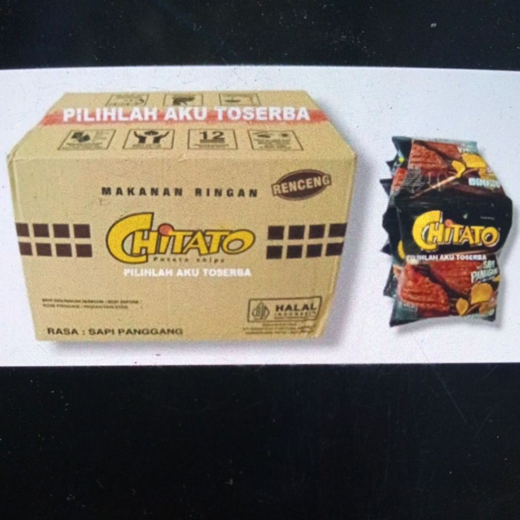 

chitato sapi panggang (1karton)