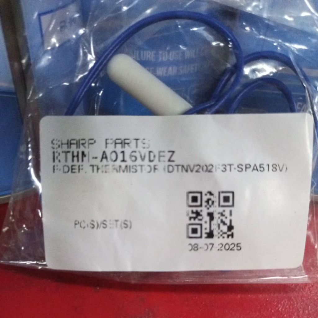 Thermistor Kulkas Sharp Sensor Defrost Kulkas Sharp RTHN-A016VDEZ