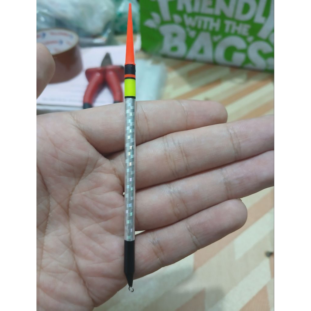 Pelampung Pancing  Jarum pipet Super Sensitif 8cm | Pelampung Ikan Air Tawar & Laut
