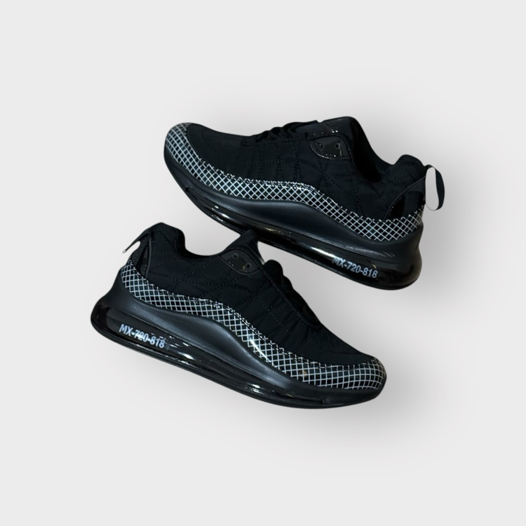 SEPATU SNEAKERS WANITA HIJAB 720 BLACK