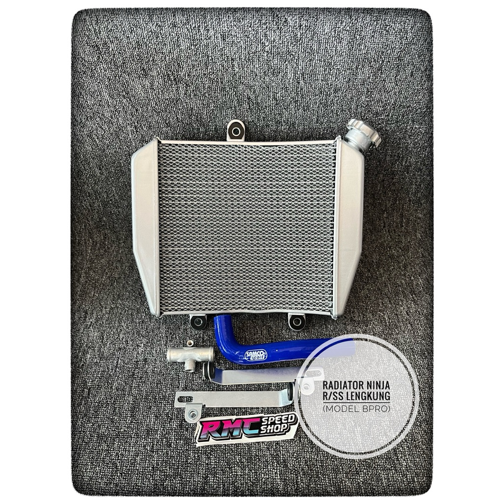 Radiator ninja R Ninja ss lengkung / Radiator lengkung non gambot Ninja R / Ninja ss original