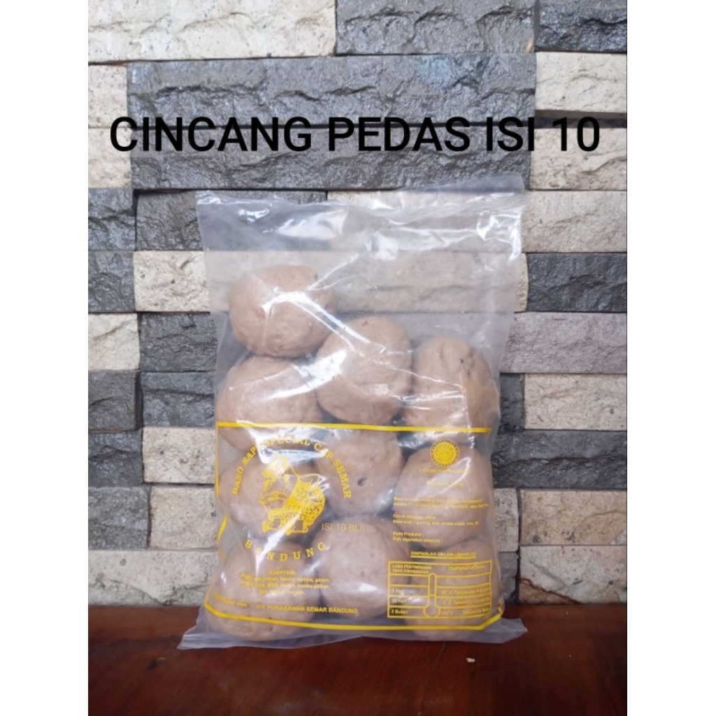 

baso isi cincang pedas
