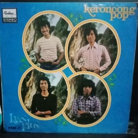 Vinyl Piringan Hitam 12 inch Koes Plus Keroncong Pop. Vol. 1 - Penyanyi Tua