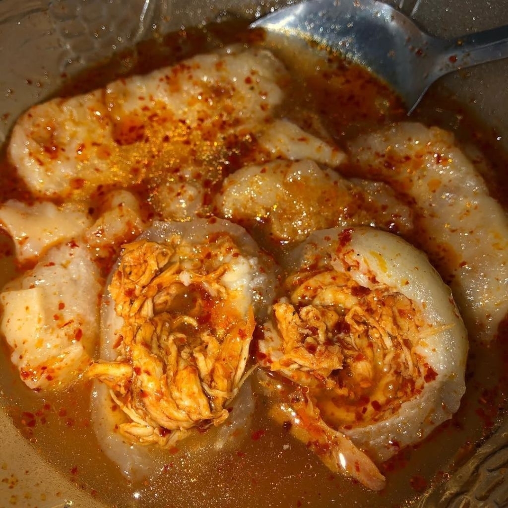 

PO DULU YAH bakso aci ayam suwir dapat 5 kemasan sedang dan 60rb 8 bgkus kemasan besar