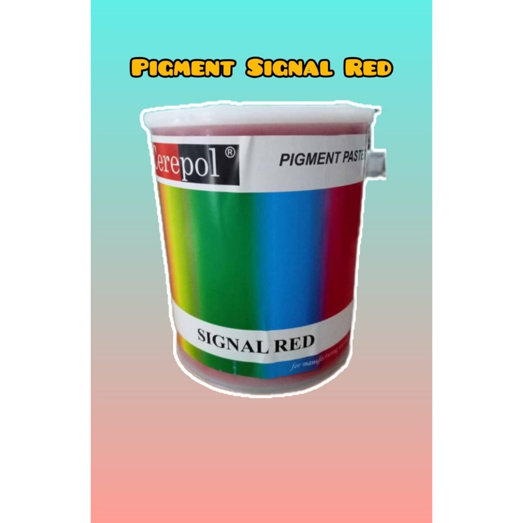 

Pewarna Resin/pigment - Signal Red