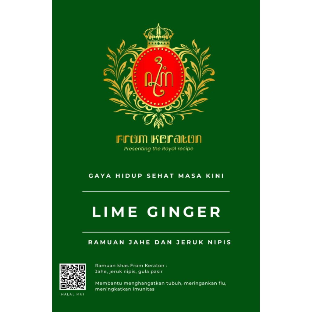 

Minuman Rempah Lime Ginger