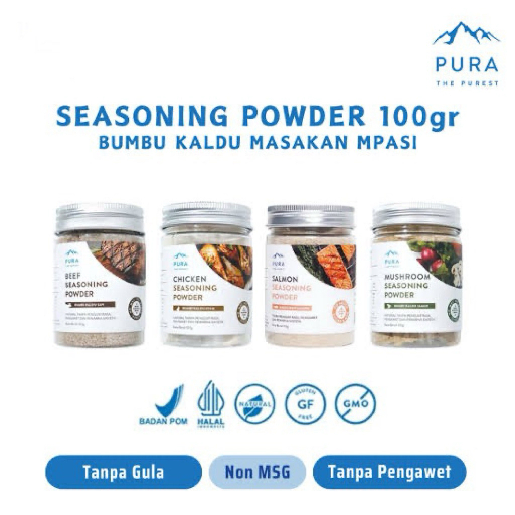 

PURA Seasoning Powder/Bumbu Kaldu Masak @100 Gram