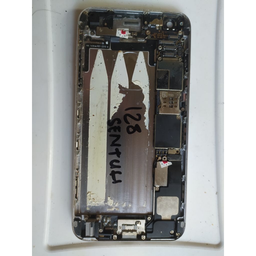 mesin iphone 6 plus 128gb hello minus sentuh.