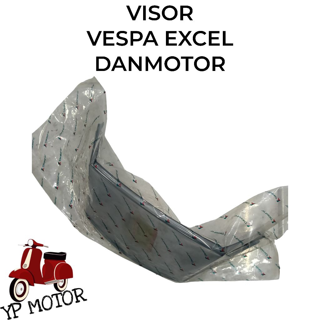 DANMOTOR Visor Vespa Excel Sparepart Aksesoris Variasi Sukucadang Vespa