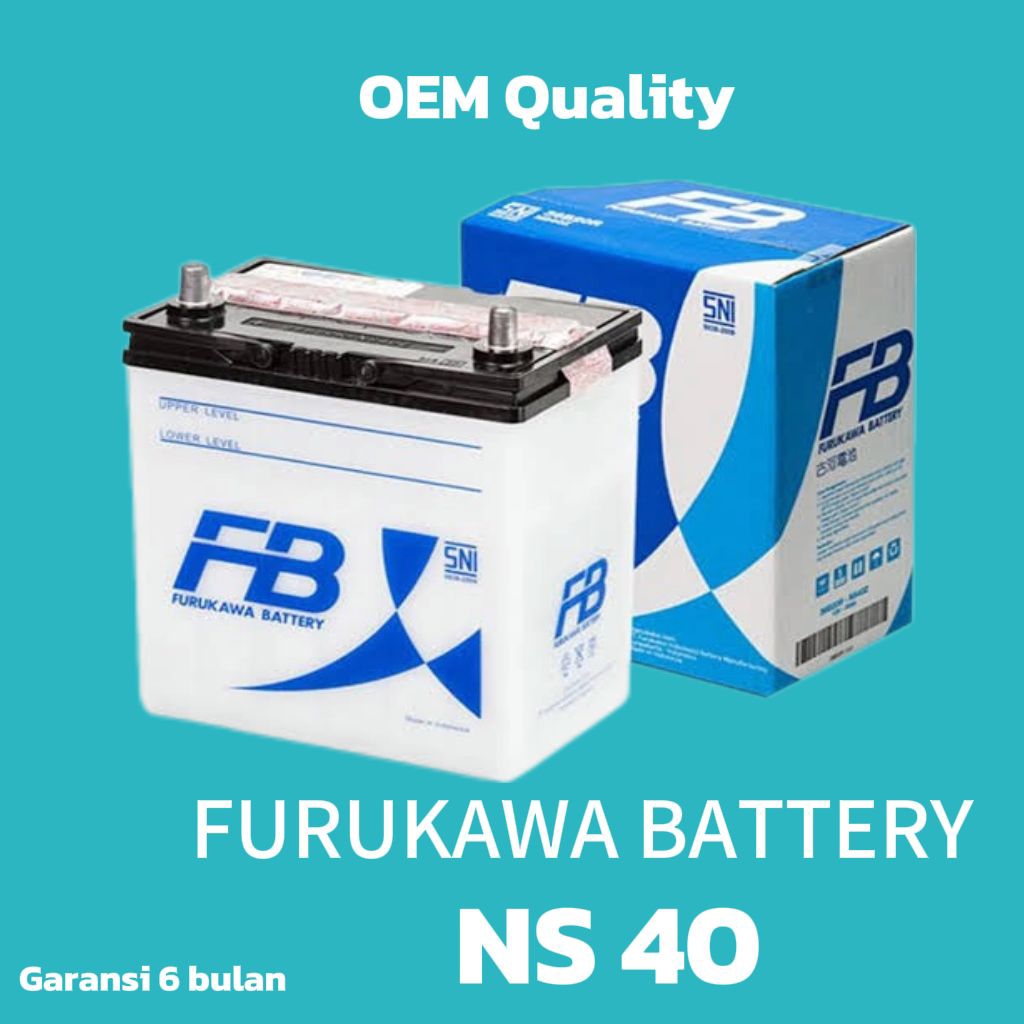 Aki Avanza NS40 Furukawa battery 32B20R (32ah)