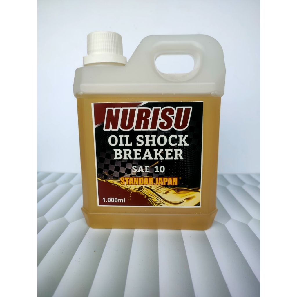 oli sekok/shock breacker, NURISU OIL SHOCK BREACKER SAE 10 ORIGINAL KEMASAN 100ml  |  OLI SHOCK BREA