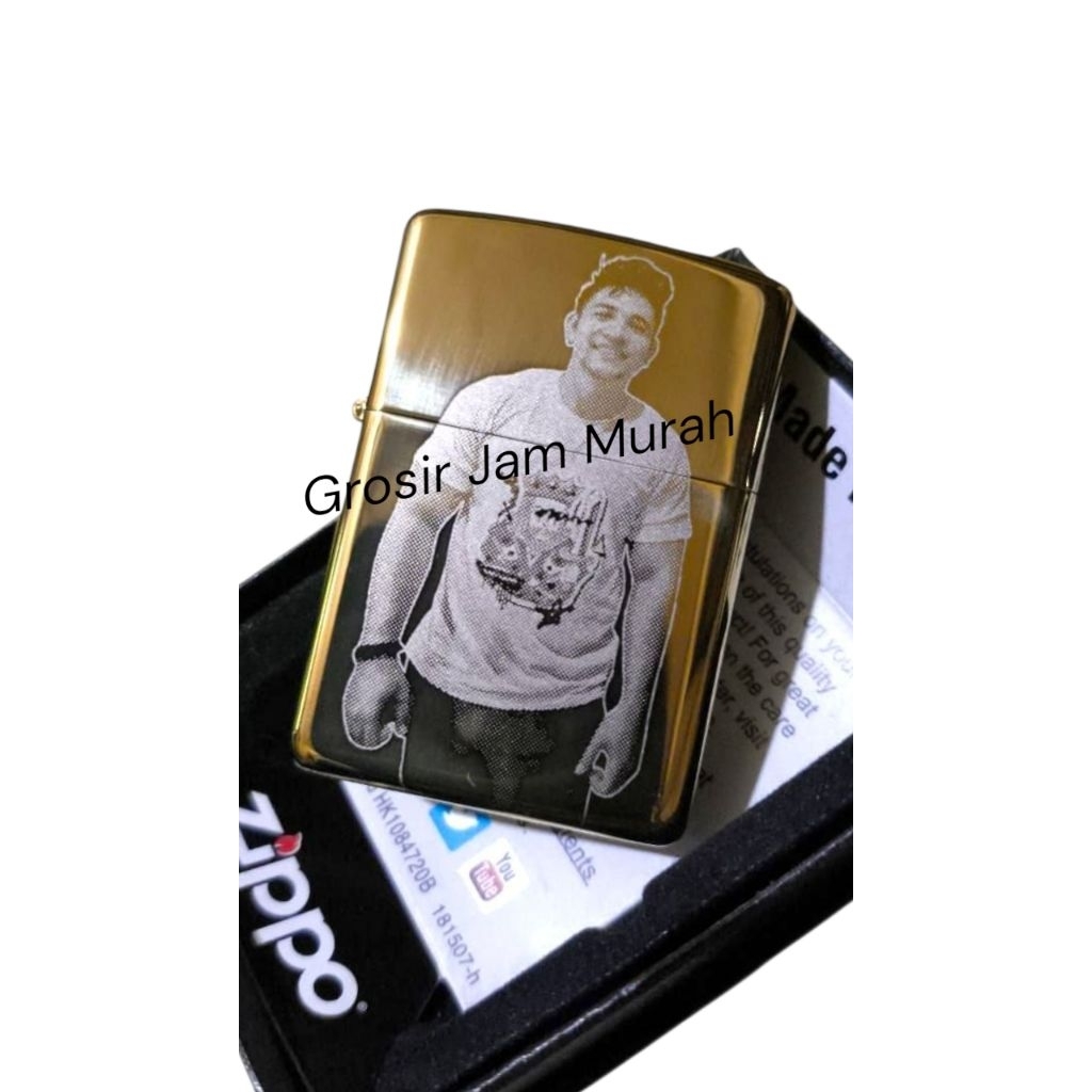 Korek Api Zippo Custom Premium Grafir Foto