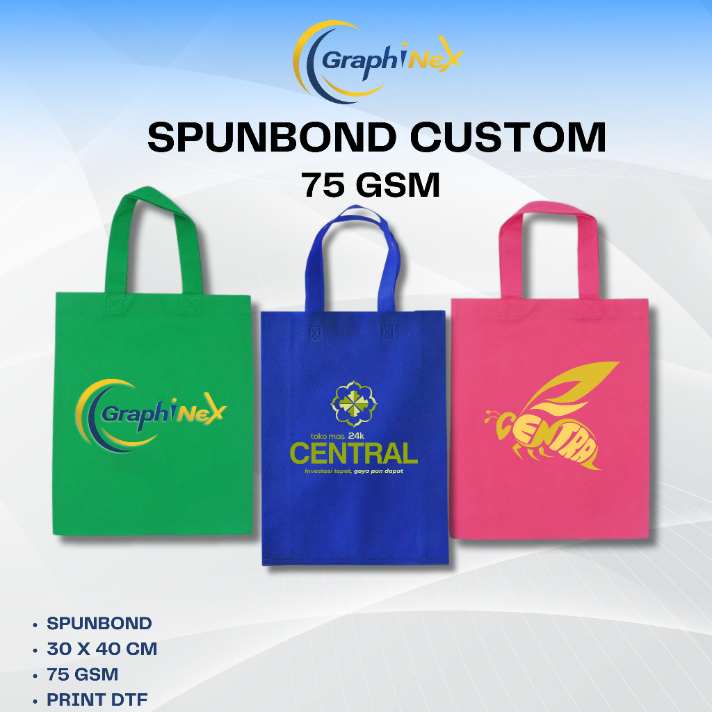 

Godiebag spunbond Custom / Custom godiebag / spunbond custom / custom spunbond / godiebag Custom