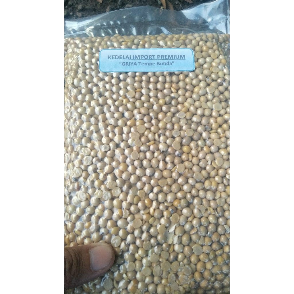 

Kacang Kedelai import PREMIUM 1000gr, packing Vacum!!