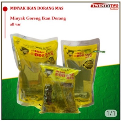 

[6 X]Minyak Ikan Dorang Mas 450ml 950ml 1900ml
