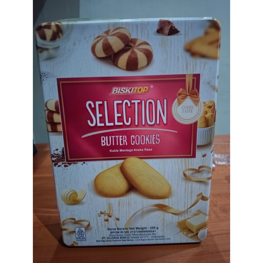 

Biskitop Selection Butter Cookies 350gr