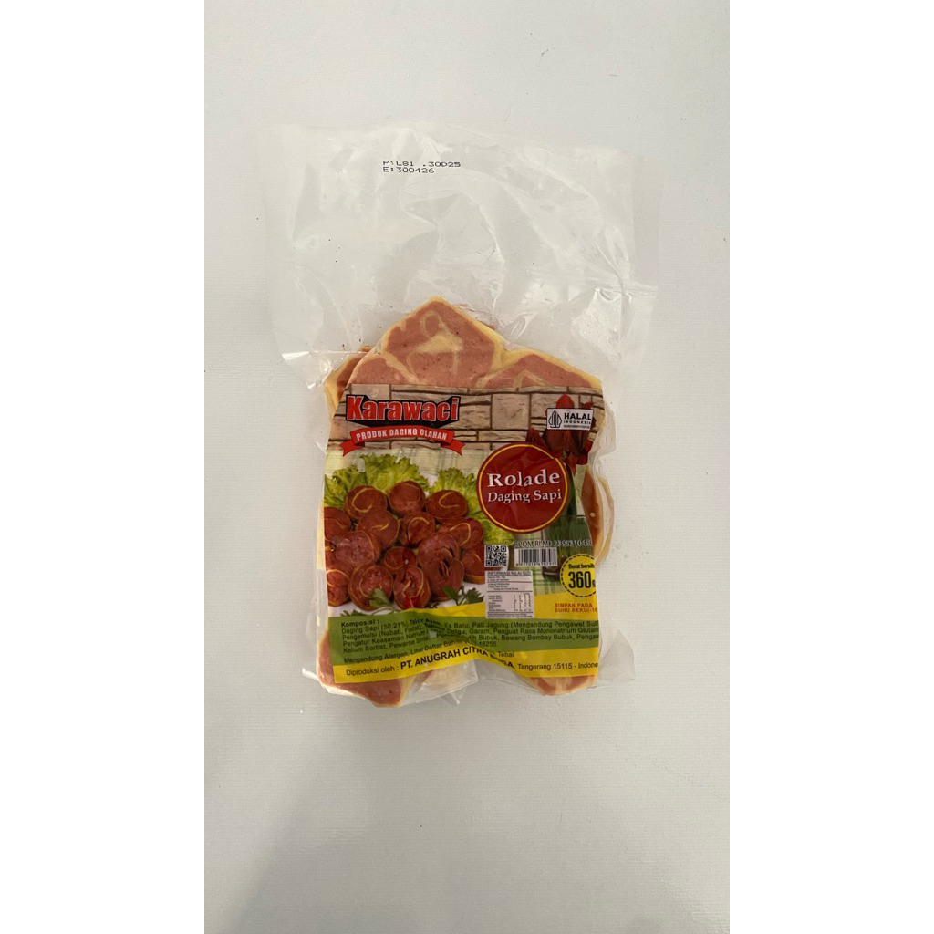 

Karawaci Rolade Daging Sapi isi 18pcs