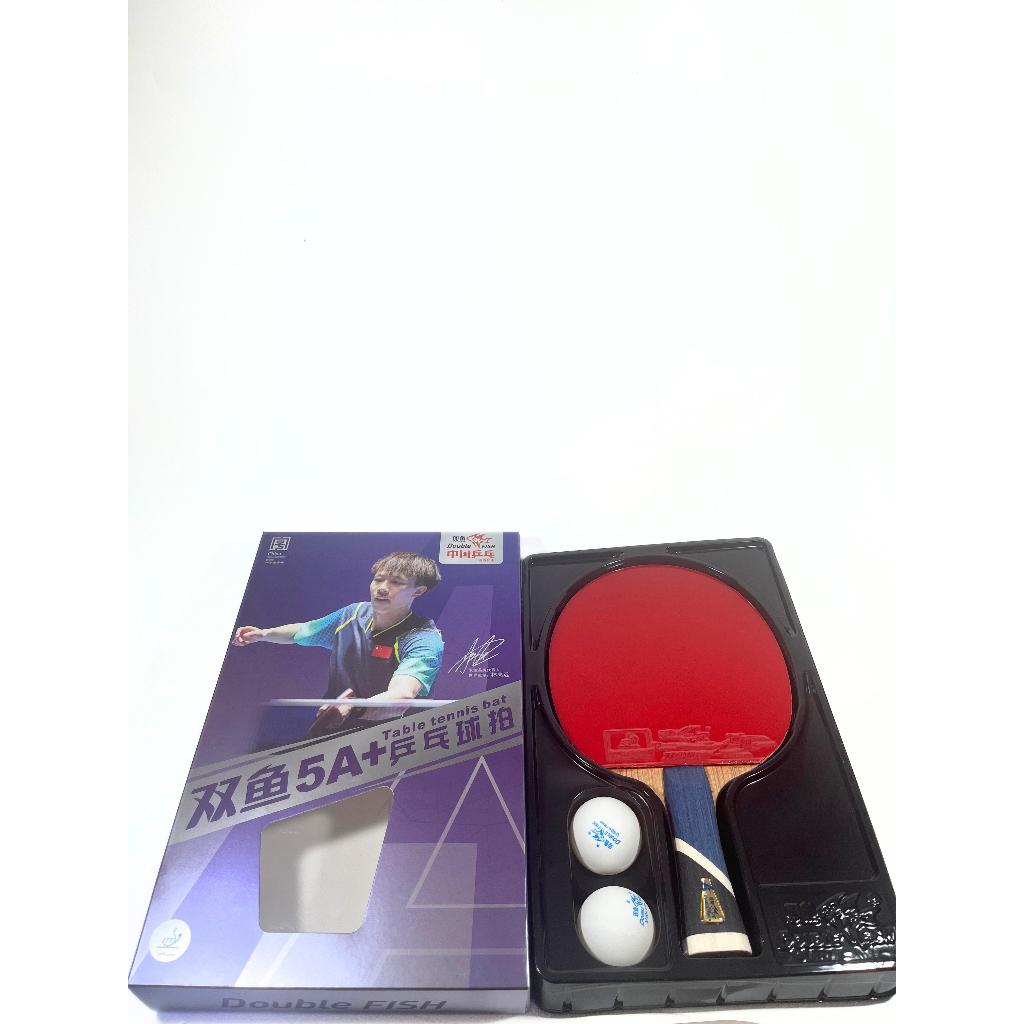 Bet Pingpong Tenis Meja Double Fish 5A+C / Set Bet Pingpong Double Fish Original