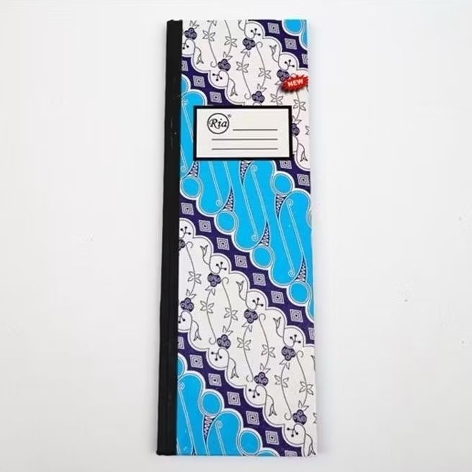 buku folio biru tulis panjang kecil