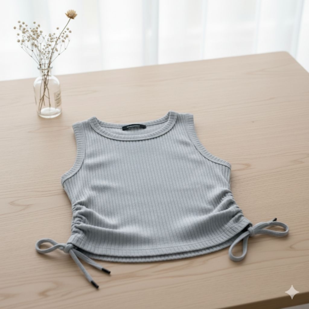 tanktop rib serut